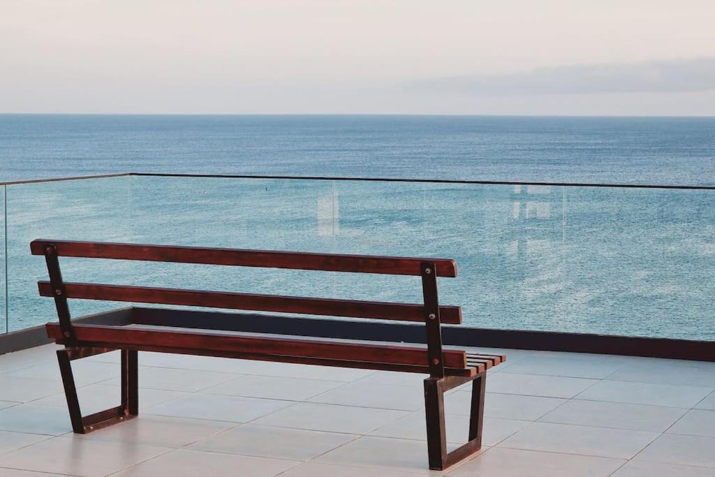 Апартаменты Apartamento Encantador Com Piscina E Vista Mar Прайя Экстерьер фото