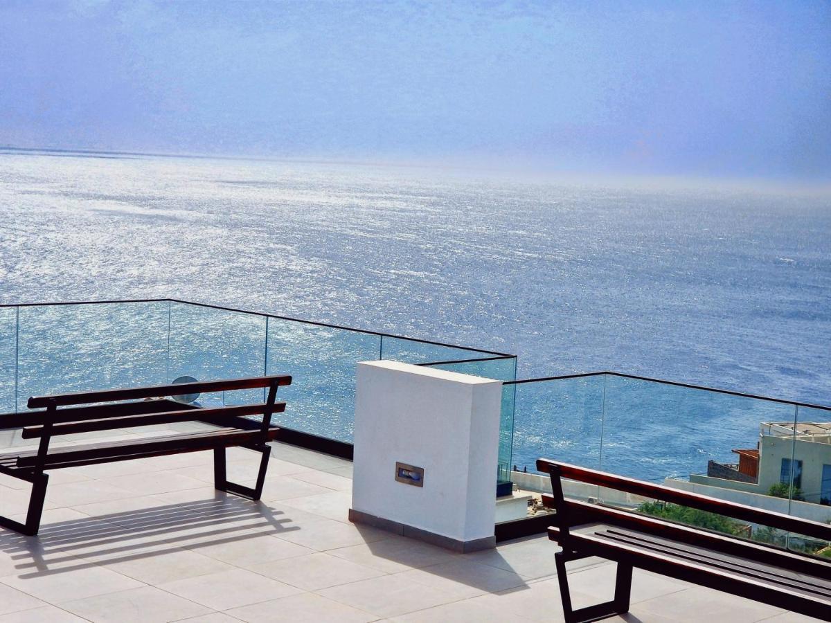 Апартаменты Apartamento Encantador Com Piscina E Vista Mar Прайя Экстерьер фото